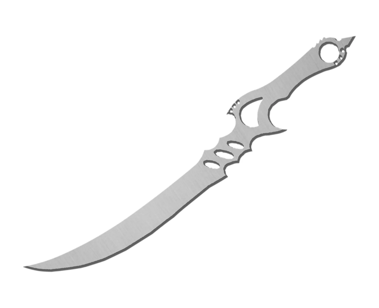 Messer Rohling Dolchmesser Dolch 5 - 650mm-A1