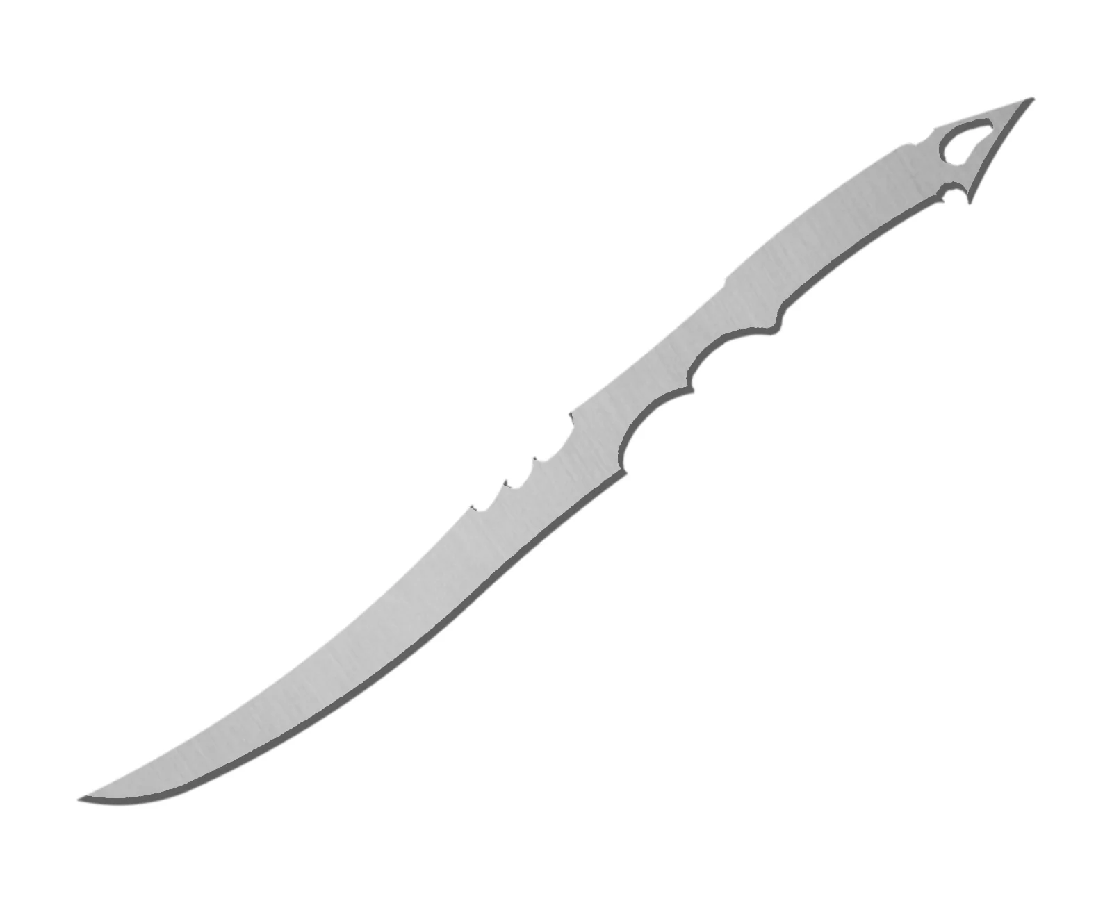 Messer Rohling Dolchmesser Dolch 11 - 576mm-A1