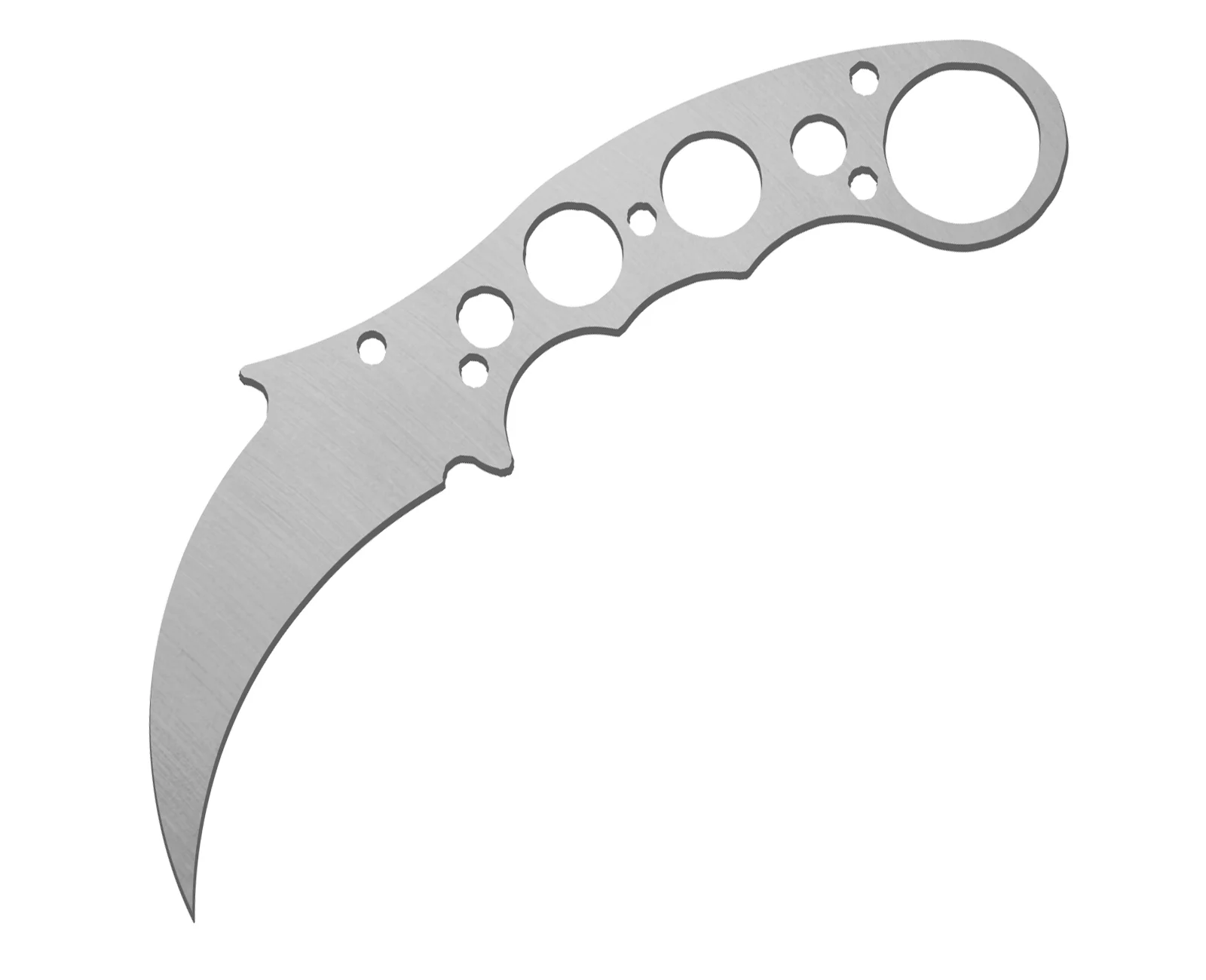 Messer Rohling Karambit Kr 3-200mm-A1