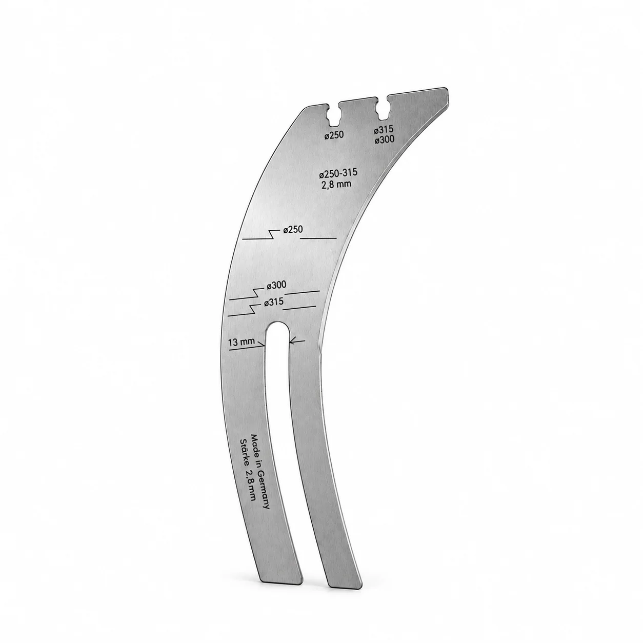 EURO Spaltkeil für Felder Hammer Format4 Ø 250–315 mm 2,4 mm Federstahl