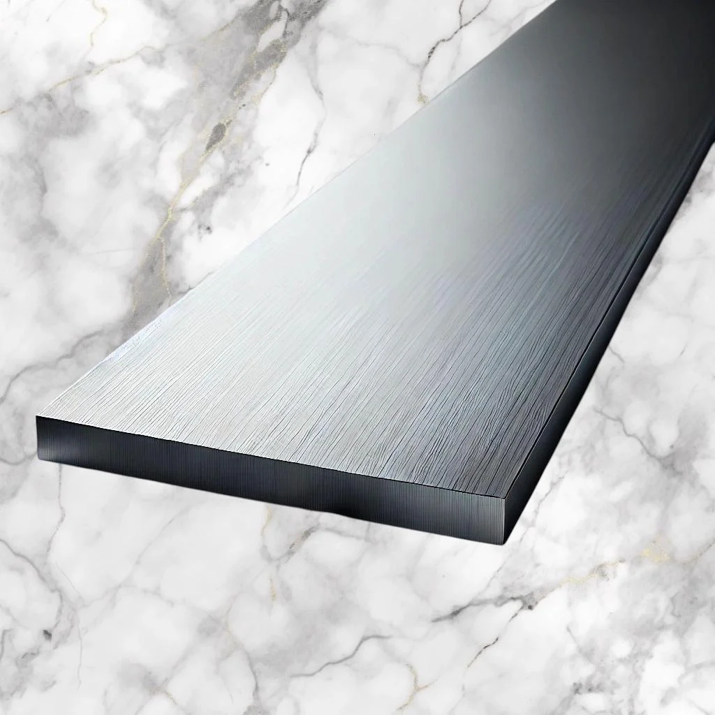 1.4034 Rostfreistahl / X46Cr13 • Werkzeugstahl • Messerstahl (300 × 50 × 1 mm)