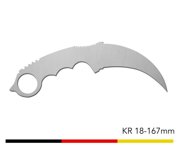 Karambit Messer / Kr 18 - 167 mm