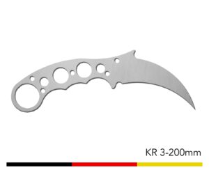 Karambit Messer / Kr 3 - 200 mm