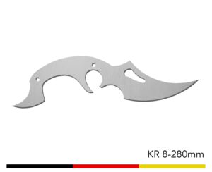 Karambit Messer / Kr 8 - 280 mm