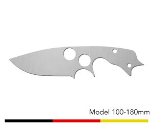 Jagdmesser Messer Rohling / Model 100 - 180mm