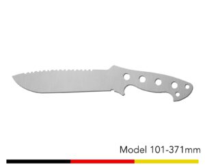 Jagdmesser Messer Rohling / Model 101 - 371mm