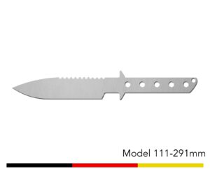 Jagdmesser Messer Rohling / Model 111 - 291mm