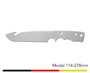Jagdmesser Messer Rohling / Model 114 - 278mm