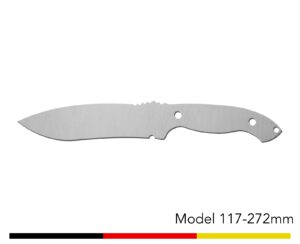 Jagdmesser Messer Rohling / Model 117 - 272mm