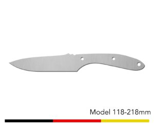 Jagdmesser Messer Rohling / Model 118 - 218mm