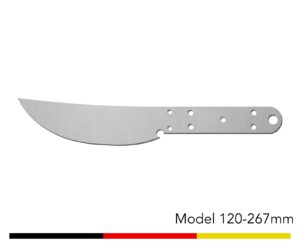 Jagdmesser Messer Rohling / Model 120 - 267mm