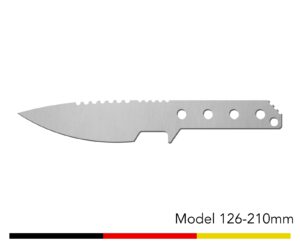 Jagdmesser Messer Rohling / Model 126 - 210mm