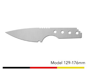 Jagdmesser Messer Rohling / Model 129 - 176mm