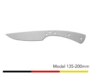 Jagdmesser Messer Rohling / Model 135 - 200mm