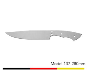 Jagdmesser Messer Rohling / Model 137 - 280mm
