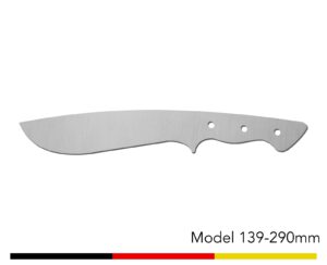 Jagdmesser Messer Rohling / Model 139 - 290mm