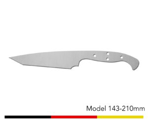 Jagdmesser Messer Rohling / Model 143 - 210mm