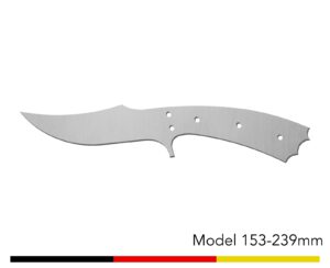 Jagdmesser Messer Rohling / Model 153 - 239mm