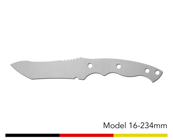 Jagdmesser Messer Rohling / Model 16 - 234mm