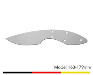 Jagdmesser Messer Rohling / Model 163 - 179mm
