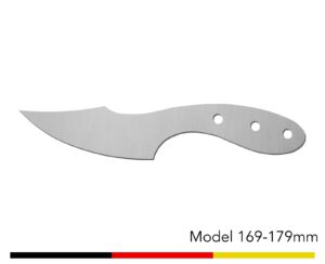 Jagdmesser Messer Rohling / Model 169 - 179mm