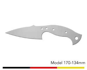 Jagdmesser Messer Rohling / Model 170 - 134mm