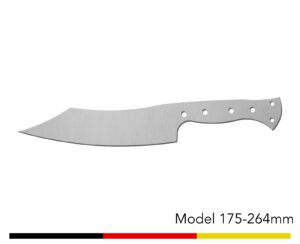 Jagdmesser Messer Rohling / Model 175 - 264mm
