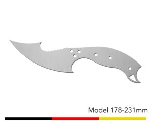 Jagdmesser Messer Rohling / Model 178 - 231mm