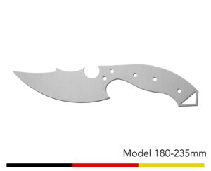 Jagdmesser Messer Rohling / Model 180 - 235mm