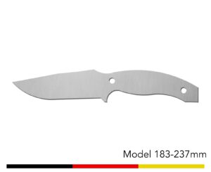 Jagdmesser Messer Rohling / Model 183 - 237mm