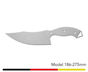 Jagdmesser Messer Rohling / Model 186 - 275mm