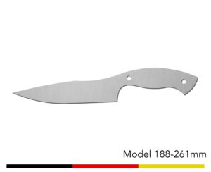 Jagdmesser Messer Rohling / Model 188 - 261mm