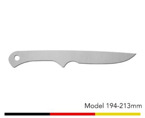 Jagdmesser Messer Rohling / Model 194 - 213mm