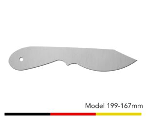 Jagdmesser Messer Rohling / Model 199 - 167mm