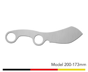 Jagdmesser Messer Rohling / Model 200 - 173mm