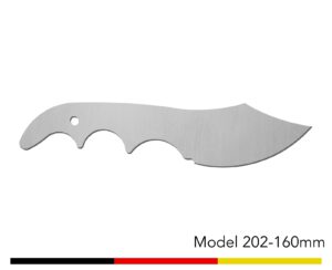 Jagdmesser Messer Rohling / Model 202 - 160mm