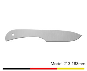 Jagdmesser Messer Rohling / Model 213 - 183mm