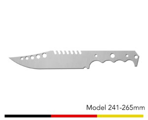 Jagdmesser Messer Rohling / Model 241 - 265mm