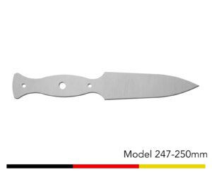 Jagdmesser Messer Rohling / Model 247 - 250mm