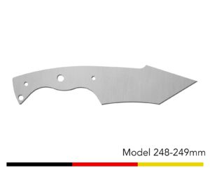 Jagdmesser Messer Rohling / Model 248 - 249mm