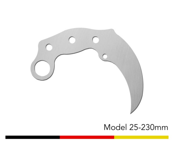 Jagdmesser Messer Rohling / Model 25 - 230mm