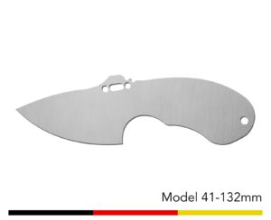 Jagdmesser Messer Rohling / Model 41 - 132mm