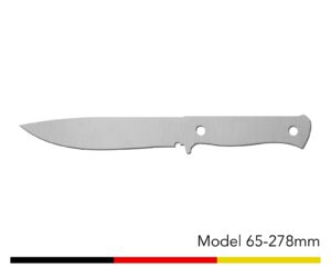 Jagdmesser Messer Rohling / Model 65 - 278mm