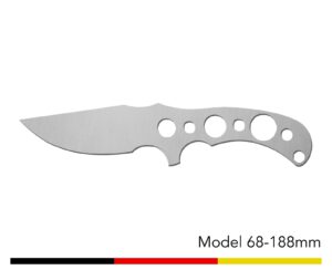 Jagdmesser Messer Rohling / Model 68 - 188mm