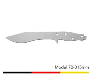 Jagdmesser Messer Rohling / Model 70 - 315mm