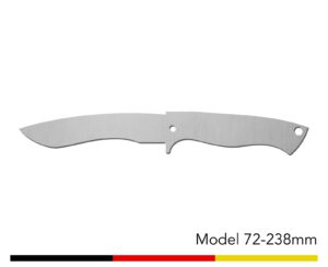 Jagdmesser Messer Rohling / Model 72 - 238mm