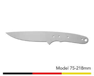Jagdmesser Messer Rohling / Model 75 - 218mm