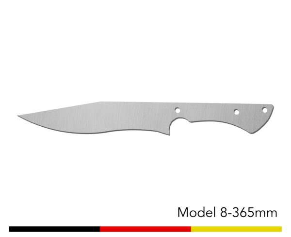 Jagdmesser Messer Rohling / Model 8 - 365mm