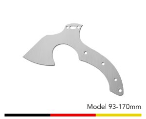 Jagdmesser Messer Rohling / Model 93 - 170mm