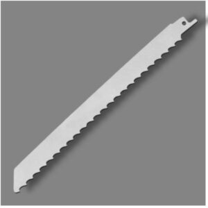 6 x Profi Säbelsägeblatt 4 ZpZ – Edelstahl für Fleisch, Knochen & Eis – 150–300 mm